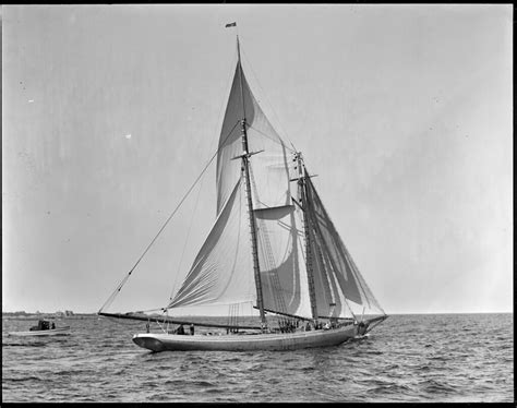 Fishing Schooner Columbia On Her Trip To The Fishing Groun Flickr