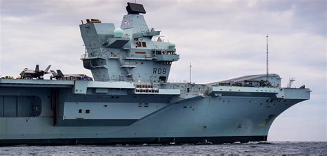 Hms Queen Elizabeth Sails For The Us Where She Will Embark Uk Owned