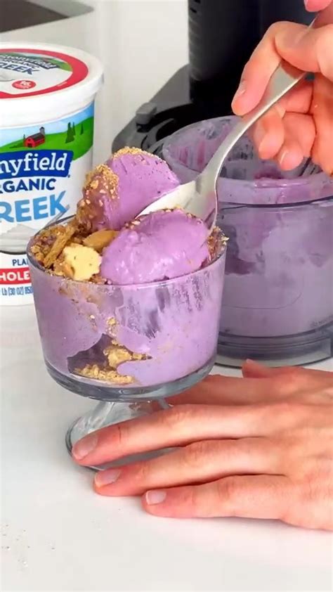 Homemade Blueberry Ice Cream Using Your Ninja Creami Fancy Desserts