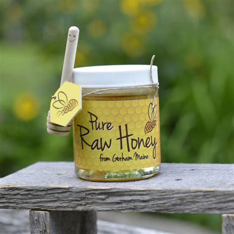 Oz Raw Honey Jar White Rock Honey