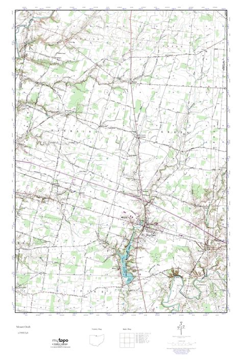 Mytopo Mount Orab Ohio Usgs Quad Topo Map