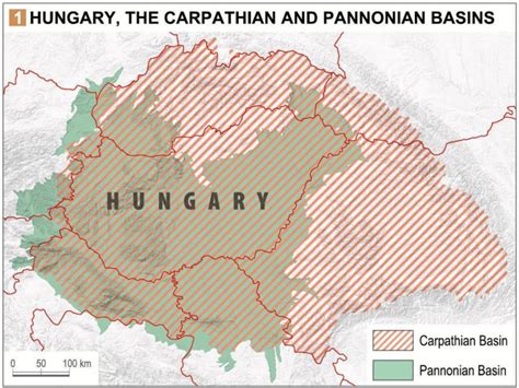 The Area Of Hungary The Carpathian Basin S L And Pannonian Basin Download Scientific