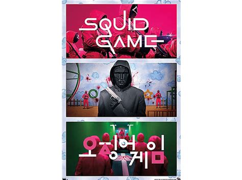 squid game poster collage netflix online kaufen mediamarkt