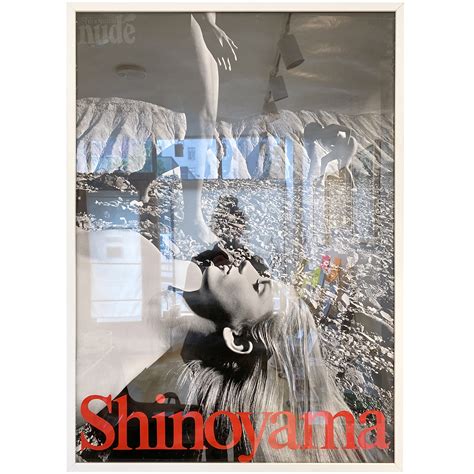 Kishin Shinoyama Nude Vintage Japanese Photobook Promotional Poster