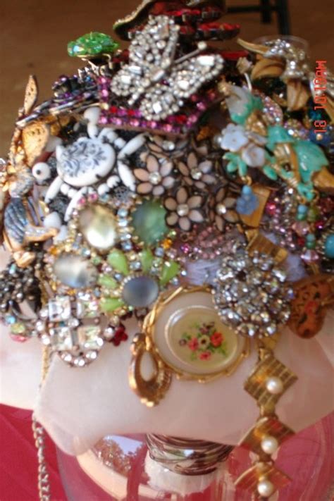 Fall wedding bouquet, silk wedding bouquet, rustic bridal bouquet, burgundy bouquet, autumn flower bouquet, artificial flowers, hydrangea. 29 best images about Jewelry Bouquet on Pinterest ...