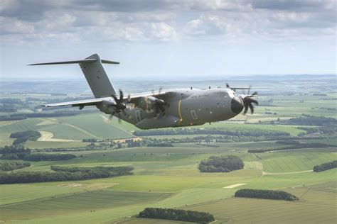 Uk Royal Air Force Receives 20th A400m Atlas Transport Aircraft