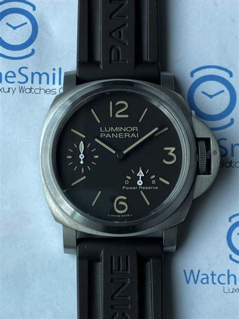 Watchnet Luxury Time Fspanerai Pam797 Luminor Titanium 8 Days Power
