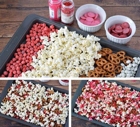 Valentines Day Snack Mix Recipe For Class Parties