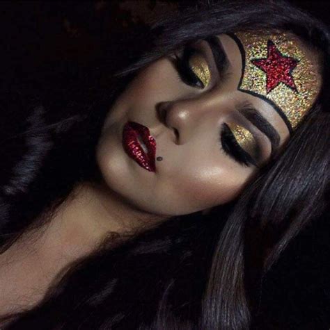Pin De Cris Jiher En Makeup Costume Maquillaje Mujer Maravilla Maquillaje Carnaval
