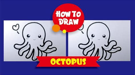 how to draw octopus easy step by step youtube