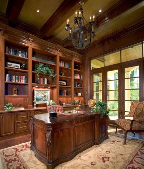 Classical interior with an armchair. 21+ Home Office Designs, Decorating Ideas | Design Trends ...