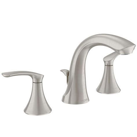 Average rating:5out of5stars, based on4reviews4ratings. MOEN Darcy 8 in. Widespread 2-Handle High-Arc Bathroom ...