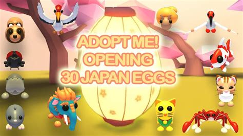 Opening Japan Eggs In Adopt Me Roblox Will I Get A Legendary Adoptme