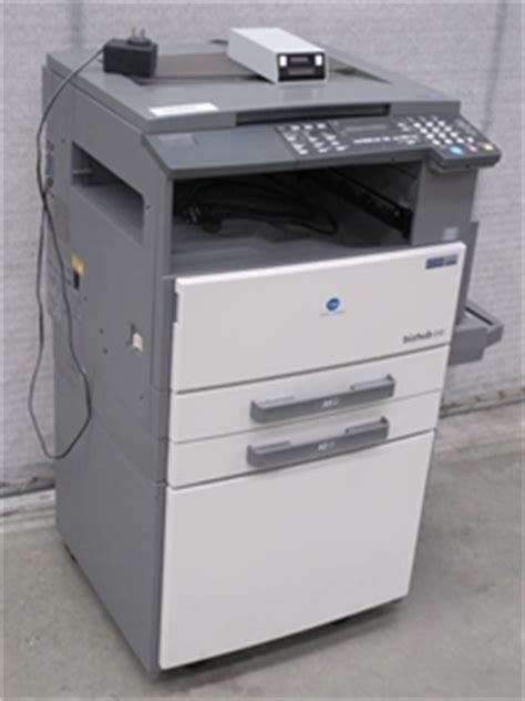 Drivers are mini software programs created by konica minolta that allow your bizhub 210 hardware to communicate effectively with your operating system. Konica Minolta bizhub 210 Photocopier Auction (0019-610677 ...