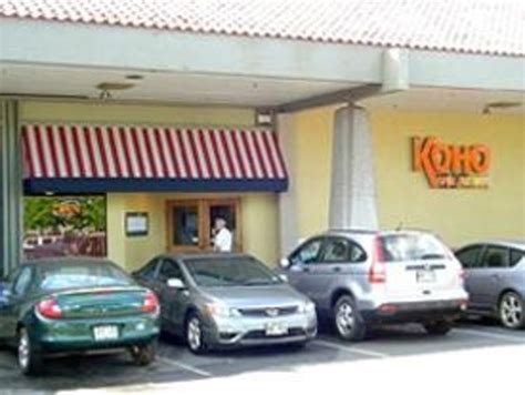 Koho Grill And Bar Kahului Restaurant Reviews Phone Number And Photos