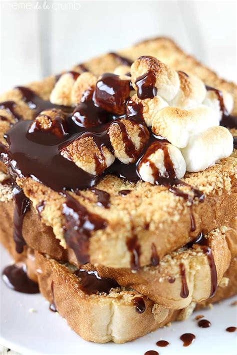 Smores French Toast Creme De La Crumb