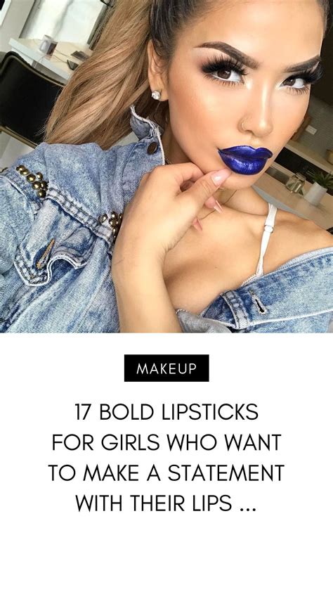 17 Bold Lipsticks For Girls Who Want To Make A Statement With Their Lips Bold Lipstick