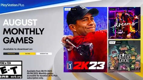 Ps Plus Essential August 2023 Free Ps5 Ps4 Games Announced 108game