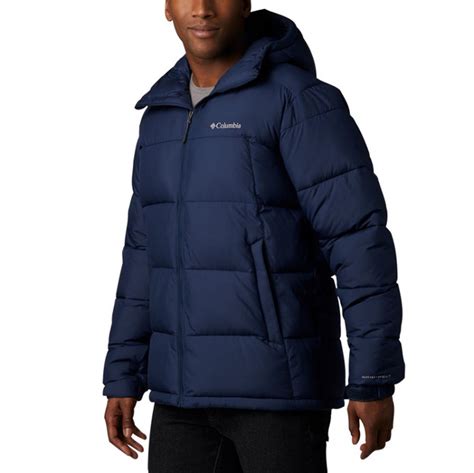 Куртка мужская columbia pike lake hooded jacket синяя 1738031 464
