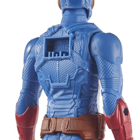 Marvel Titan Hero Series Blast Gear Captain America Action Figure E7877