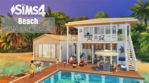 17 Sims 4 Beach House Plans Reverasite