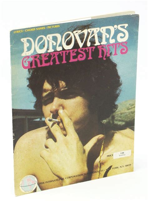 Donovans Greatest Hits Songbook With Melody Line Lyrics And Chords