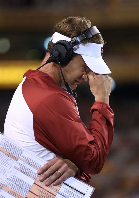 Notebook Lane Kiffin Shown The Exit By Usc The Boston Globe