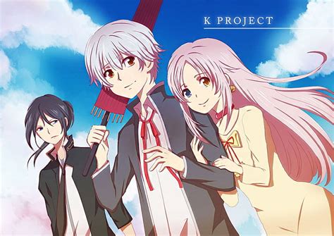 Anime K Project Kuroh Yatogami Neko K Project Yashiro Isana