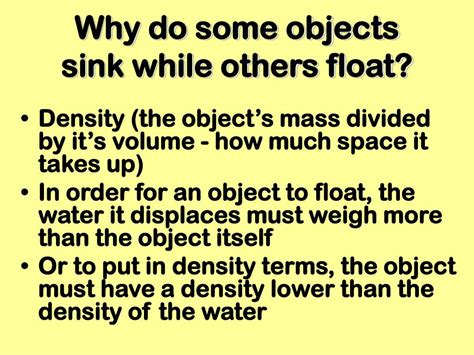 Why Some Objects Float And Some Sink Wallpaper Blog