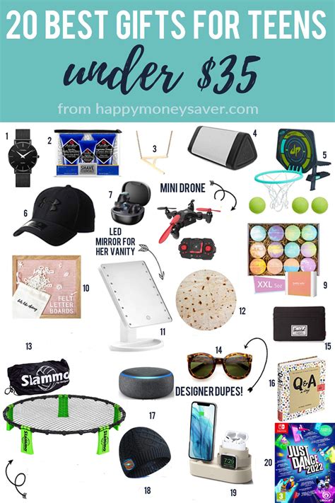 20 Best Gifts For Teens Under 35 In 2023 Happy Money Saver