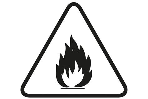 Hazard Sign Fire Sign On Transparent Background 17785084 Png