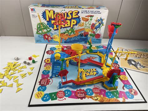 Vintage Mouse Trap Board Game 90s Toy 1994 Etsy