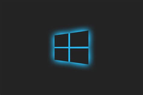 1937x1313 Windows 10 Logo Blue Glow 1937x1313 Resolution Wallpaper Hd