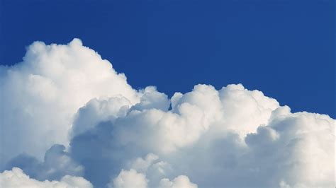 Download Wallpaper 2048x1152 Sky Clouds White Atmosphere Ultrawide
