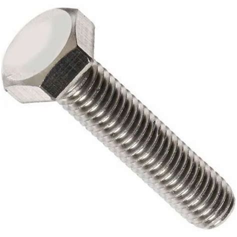 stainless steel silver ss full threaded bolt for hardware fitting material grade ss304 at rs