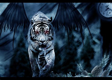 The Scary Tiger By Fahlezi On Deviantart