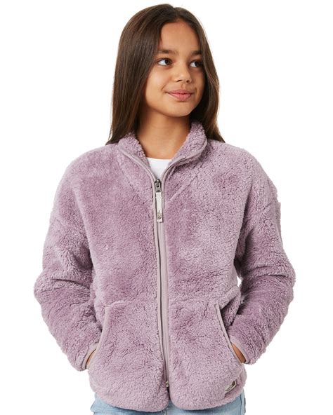 The North Face Youth Girls Campshire Cardigan Jacket Ashen Purple