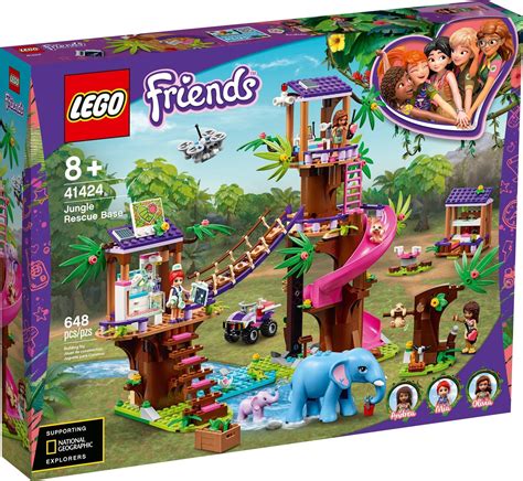 Friends Jungle Rescue Base 41424 Lego Legetøj Og Gadgets