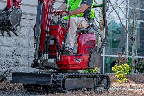 New 2022 Yanmar Sv08 1d Red Excavators In Saint Johnsbury Vt