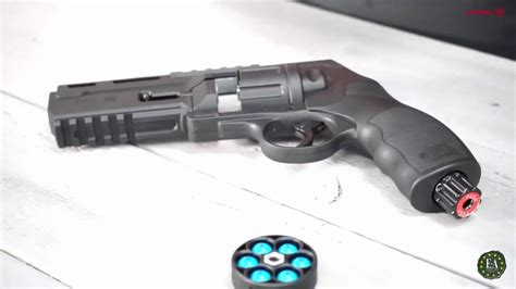 Umarex T4e Hdr 50 Home Self Defence Revolver 50 Caliber 6 X Shooter H