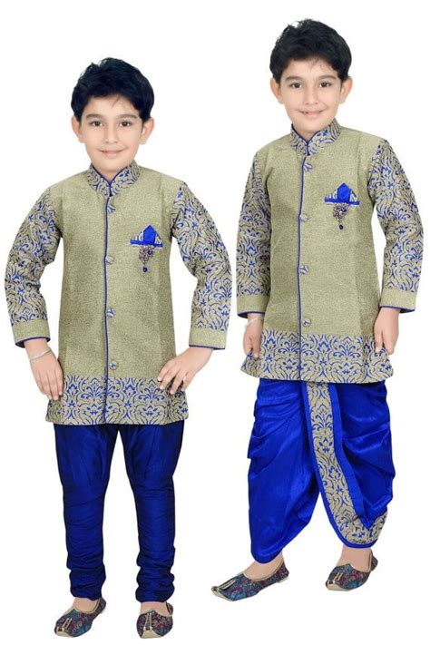 Kids Boys Ethnic Indian Pakistani Sherwani By Varshinicollections Kids