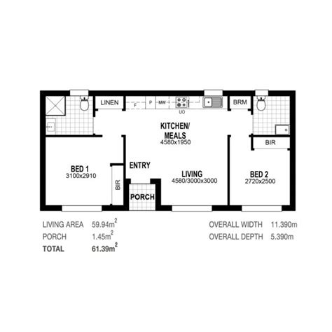 Granny Cottage Floor Plans