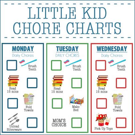 97% of kids who vape use flavors. Little Kid Chore Charts (Ages 2-4) - Over The Big Moon