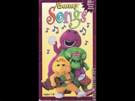 Closing To Barney Songs Vhs Youtube