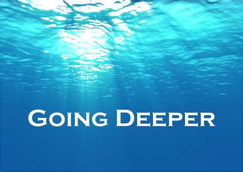 Going Deeper Warren Alliance Church