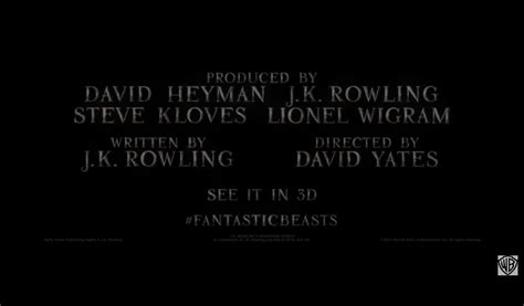 Screencaps Fantastic Beasts And Where To Find Them Trailer Fantastic