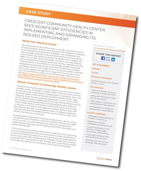 Case Study: Crescent Community Health Center Sees Significant