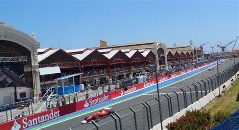 My First Grand Prix In Valencia During The 2012 F1 Season