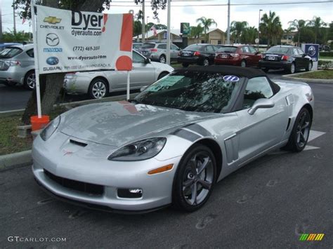 2011 Blade Silver Metallic Chevrolet Corvette Grand Sport Convertible