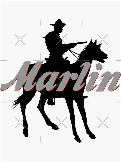 Marlin Firearms Sticker For Sale By Vallen77 Redbubble